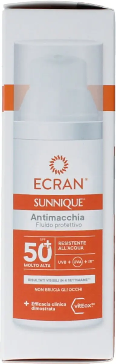 Ecran Sunique Anti-Vlekken Gezichtcrème SPF50 50ml