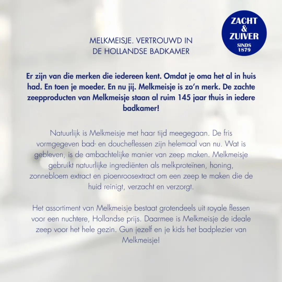 Melkmeisje Bad & Douchecrème Zonnebloem 2000ml