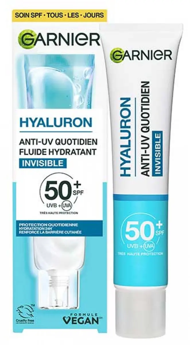 Garnier Hyaluron Anti-UV Fluid SPF50+ 40ml