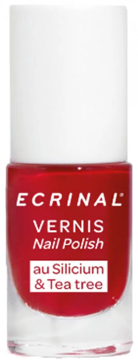 Ecrinal Silicium Tea Tree Polish 5ml - Kersenrood
