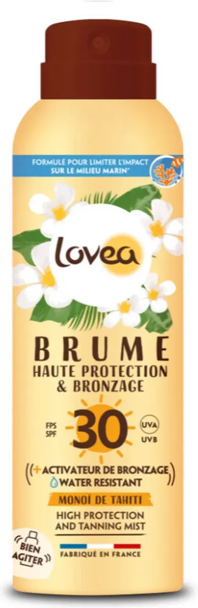 Lovea High Protection Tanning Mist Monoi de Tahiti SPF 30