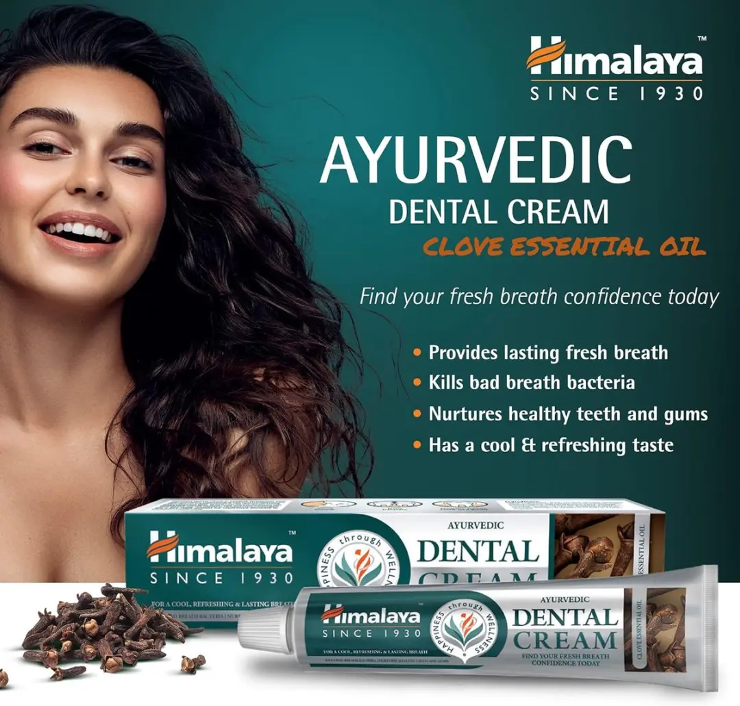 Himalaya Herbals Kruidnagel Tandpasta 3x100g - Fluoridevrij - Vegan