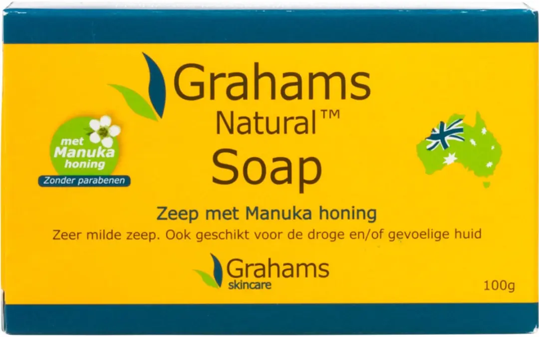 Grahams Natural Soap met Manukahoning 100g