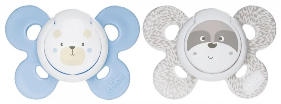 Chicco Physio Comfort 2 Silicone Fopspenen 0-6 Maanden
