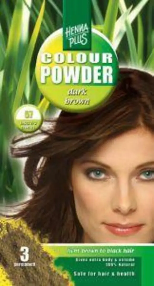 Hennaplus Coloured Poeder Brown 100g - afbeelding 6 van 6
