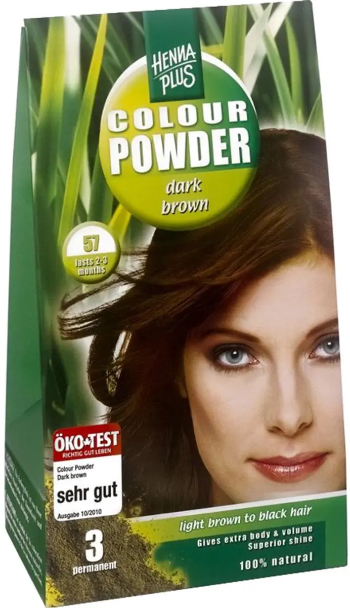 Hennaplus Coloured Poeder Brown 100g