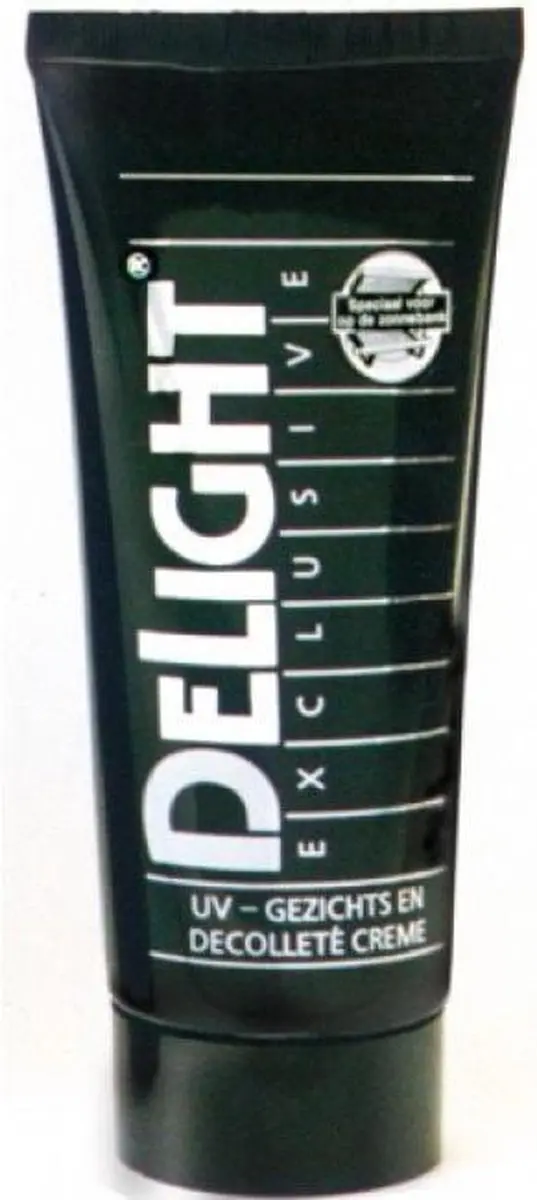Delight Gezicht UV-Active Zonnebankcrème 100ml