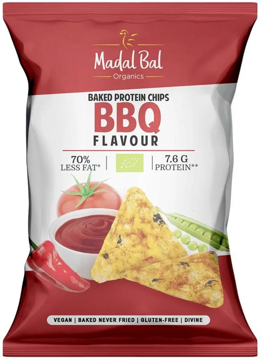 Madal Bal Protein Chips BBQ Bio 60g