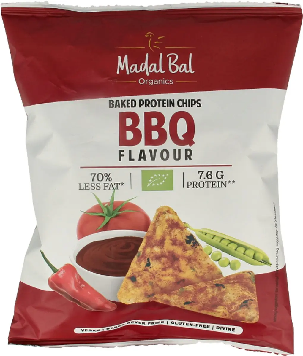Madal Bal Protein Chips BBQ Bio 60g