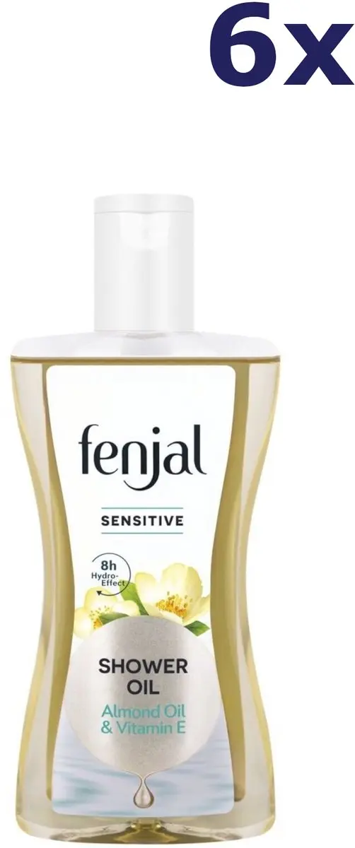 Fenjal Sensitive Doucheolie - 6x225ml
