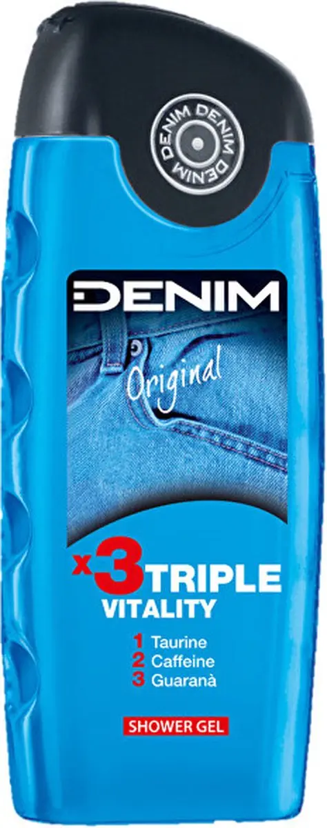 Denim Original Douchegel - 250ml x3