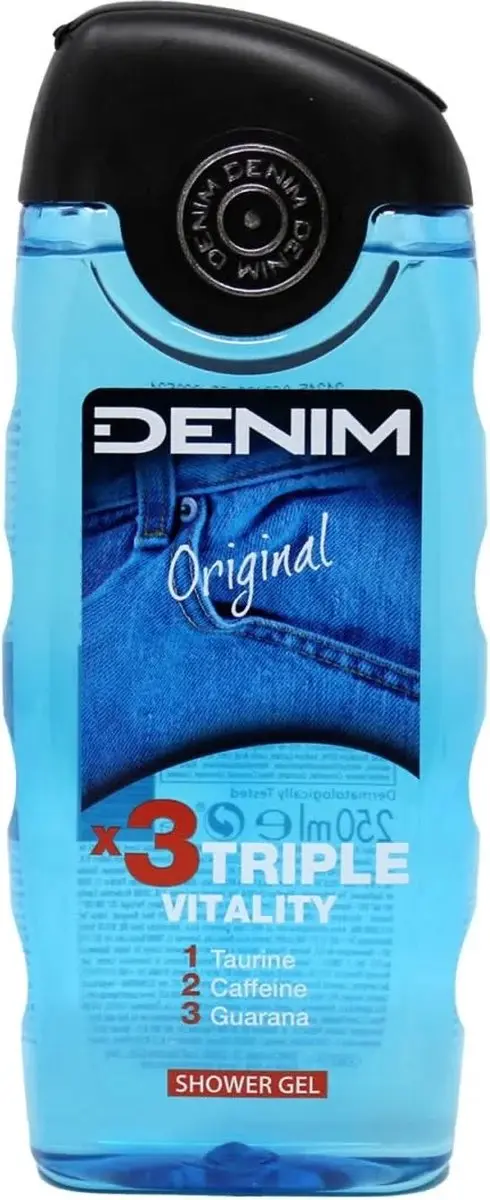 Denim Original Douchegel - 250ml x3
