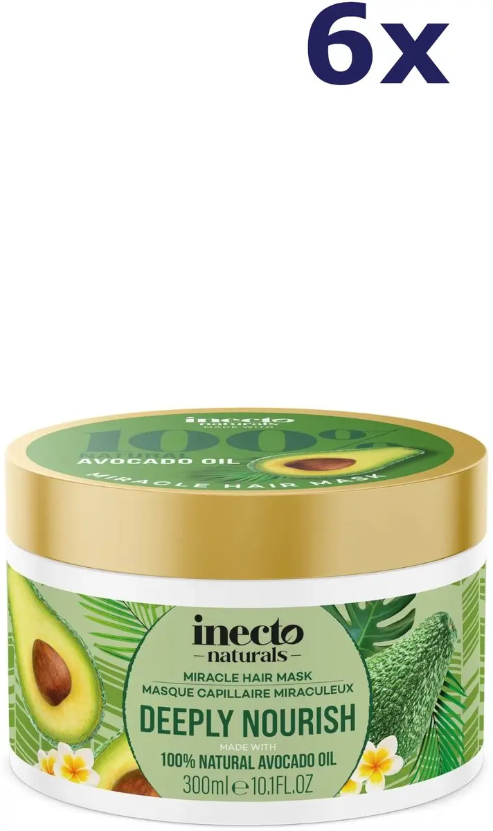 Inecto Naturals Avocado Silky Smooth Haarmasker 300ml
