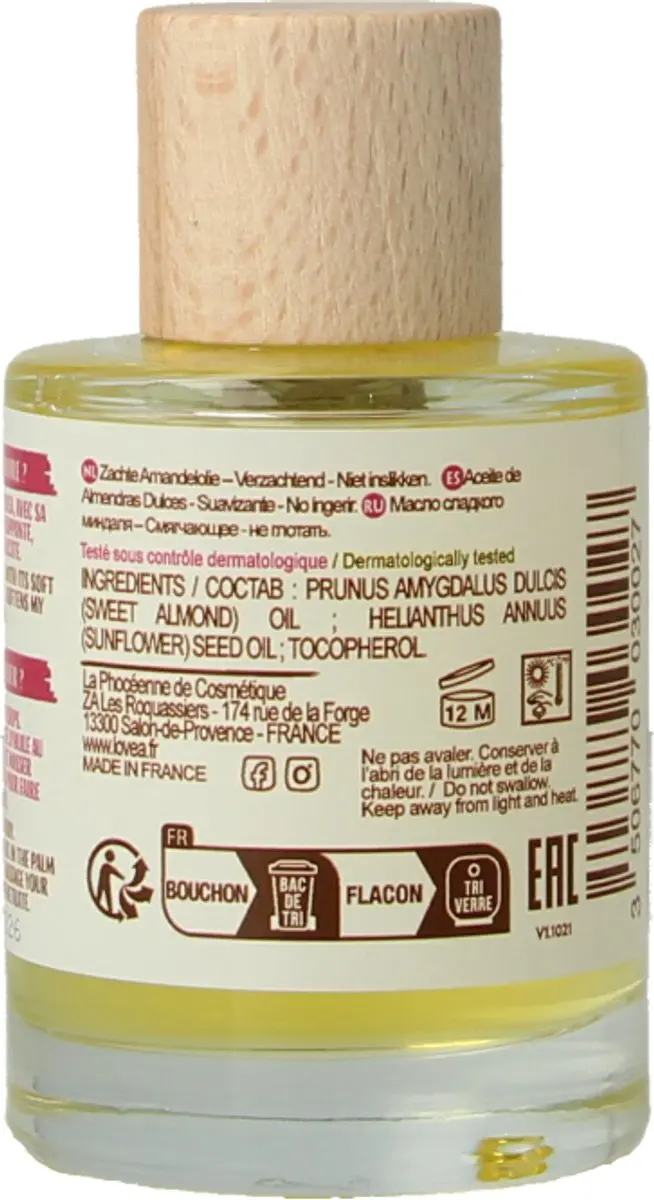 Lovea Zoete Amandelolie 50ml