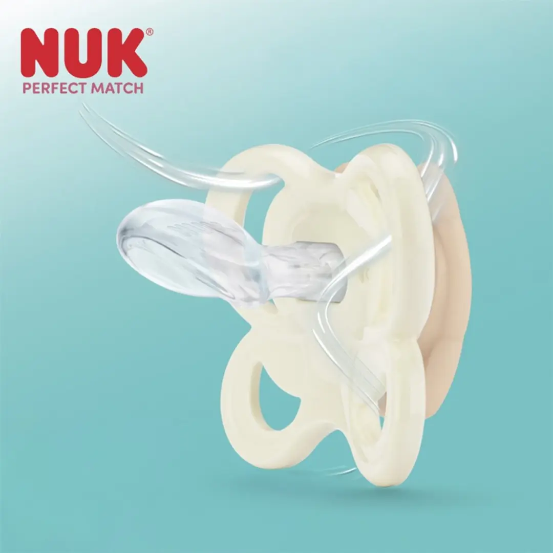 NUK Perfect Match Air Fopspeen Siliconen 0-6m - Multicolor