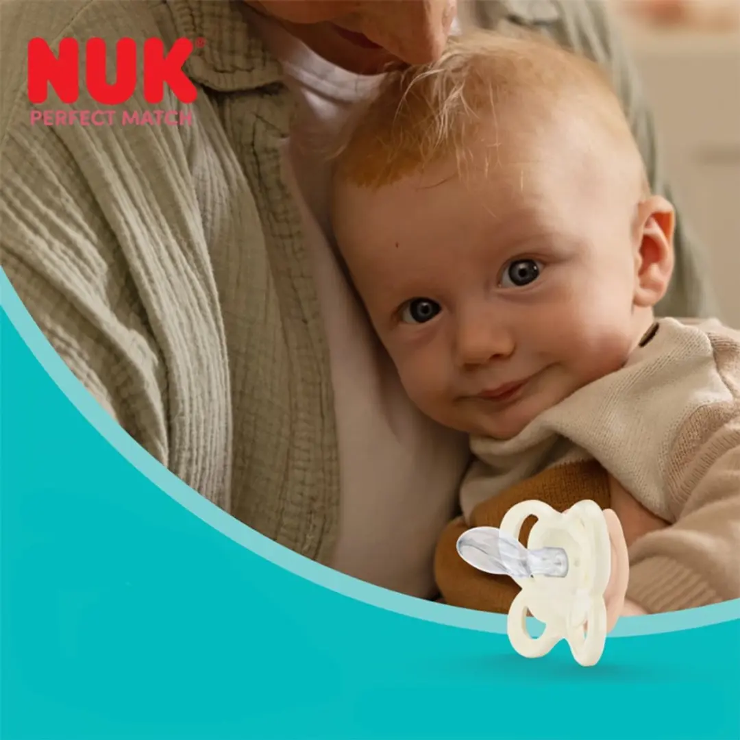 NUK Perfect Match Air Fopspeen Siliconen 0-6m - Multicolor