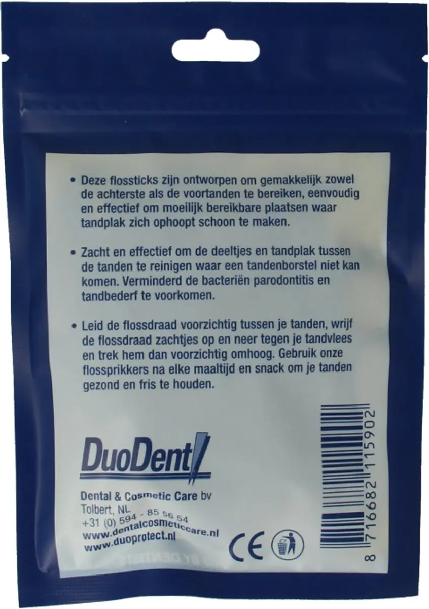 Duodent Basic Flossers 60 Stuks