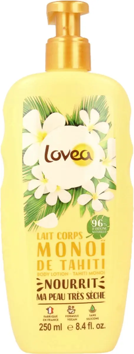 Lovea Bodylotion Monoï de Tahiti 250ml - afbeelding 6 van 6