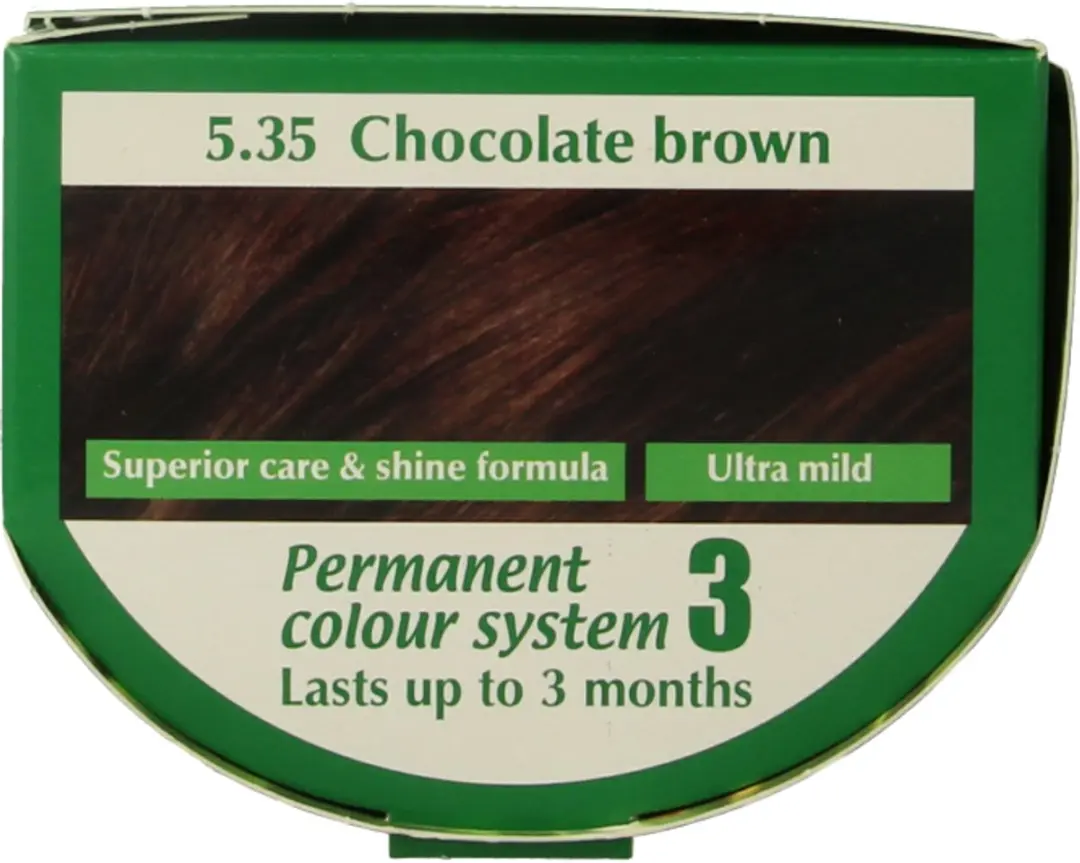 Hennaplus Long Lasting Colour 5.35 Chocolate Brown Haarverf - 100ml