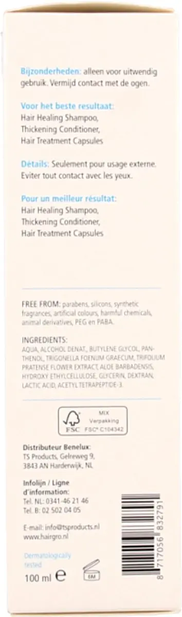 Hairgro Hair Booster Haarserum 100ml