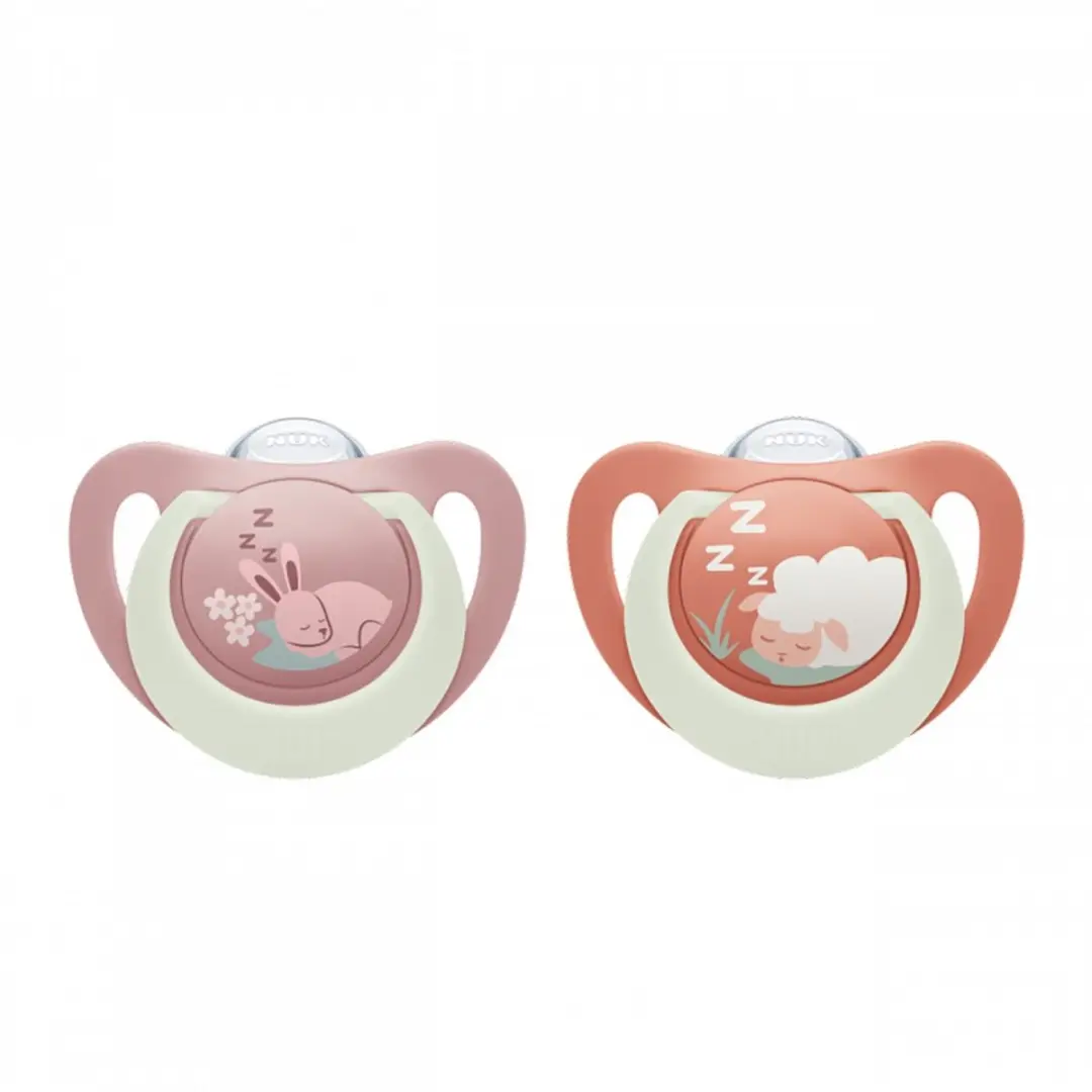 NUK First Choice Night Fopspeen 0-6m Siliconen
