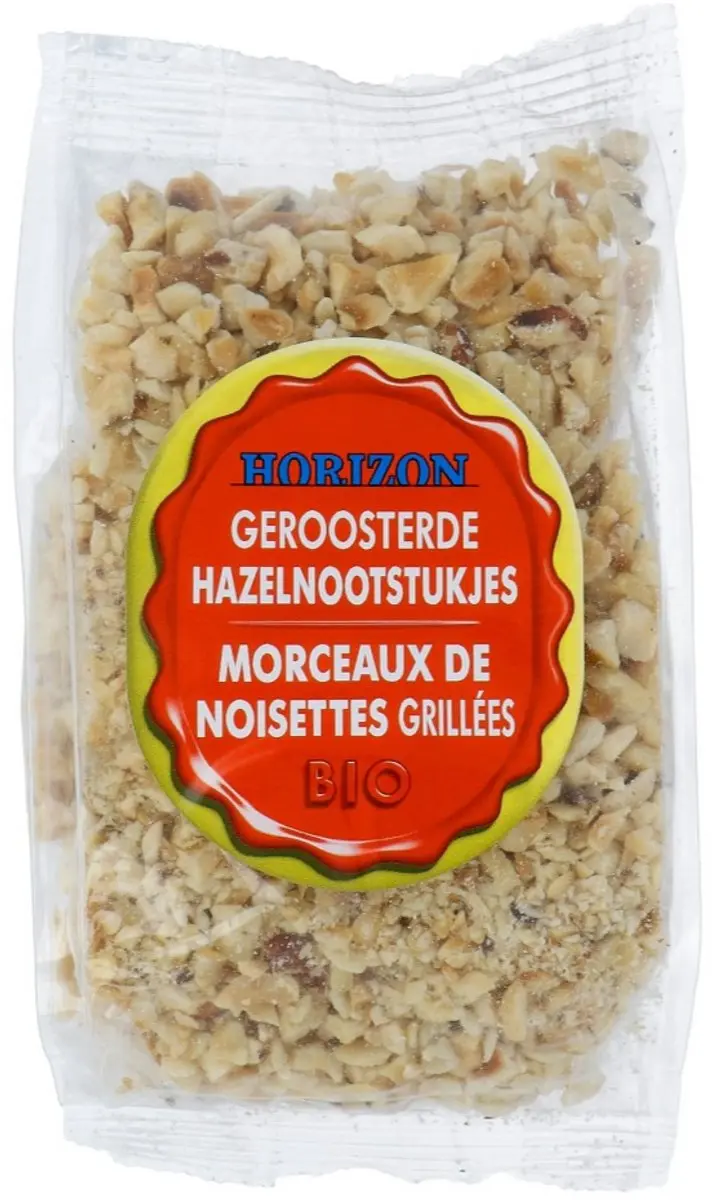 Horizon Geroosterde Hazelnootstukjes Bio 125g