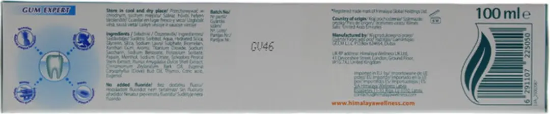 Himalaya Herbals Gum Expert XL Tandpasta Total White 100ml