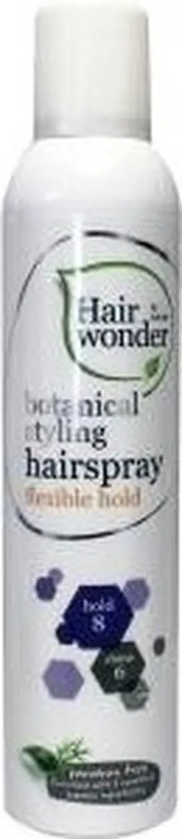 Hairwonder Botanical Haarspray Extra Strong 300ml - afbeelding 6 van 6