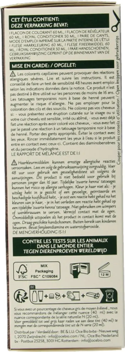 Herbatint 5C Licht As-Kastanje Permanent 170ml