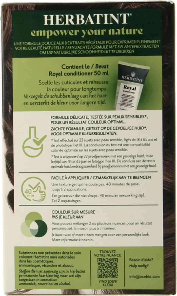 Herbatint 5C Licht As-Kastanje Permanent 170ml