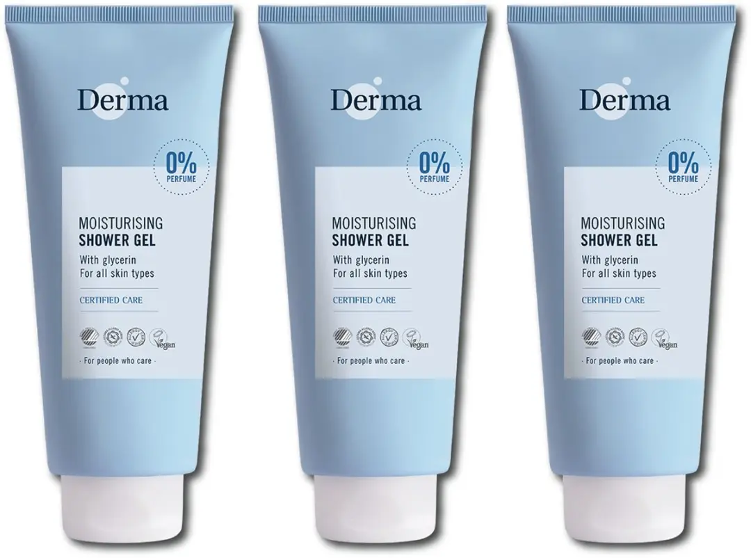 Derma Eco Family Douchegel 3x350ml