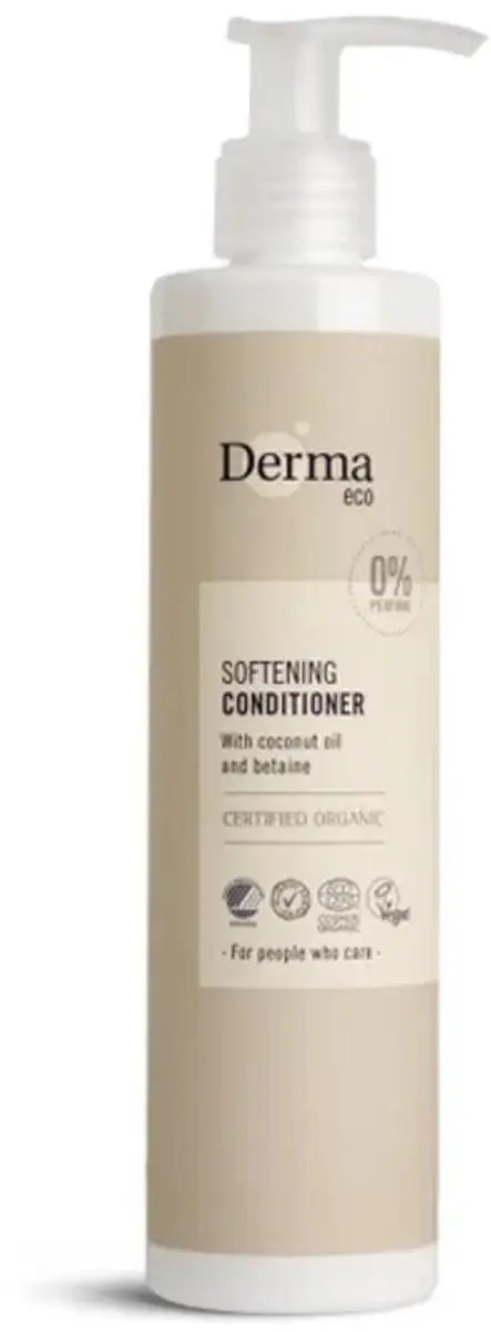 Derma Eco Conditioner 250ml - Parfumvrij met Aloë Vera & Kokosolie