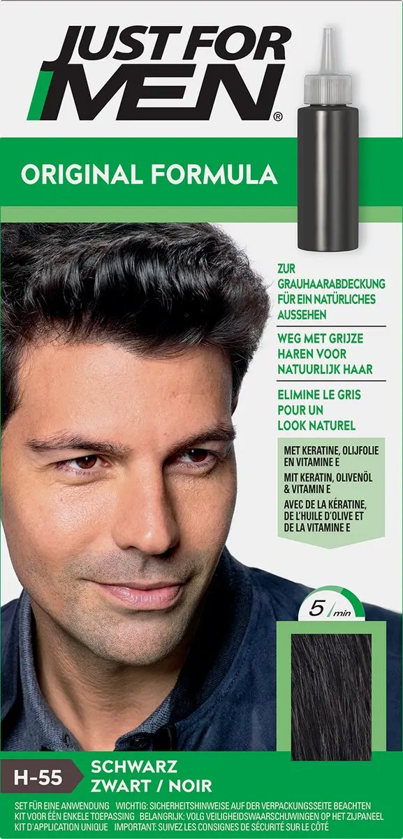 Just For Men Original H55 Zwart Haarverf
