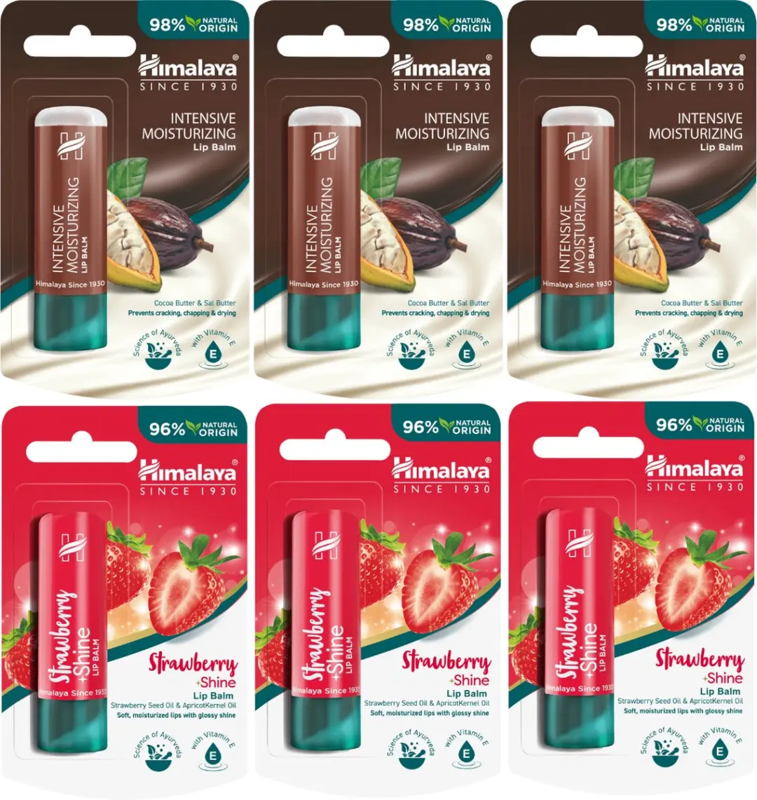 Himalaya Lippenbalsem Strawberry & Cocoa Mix