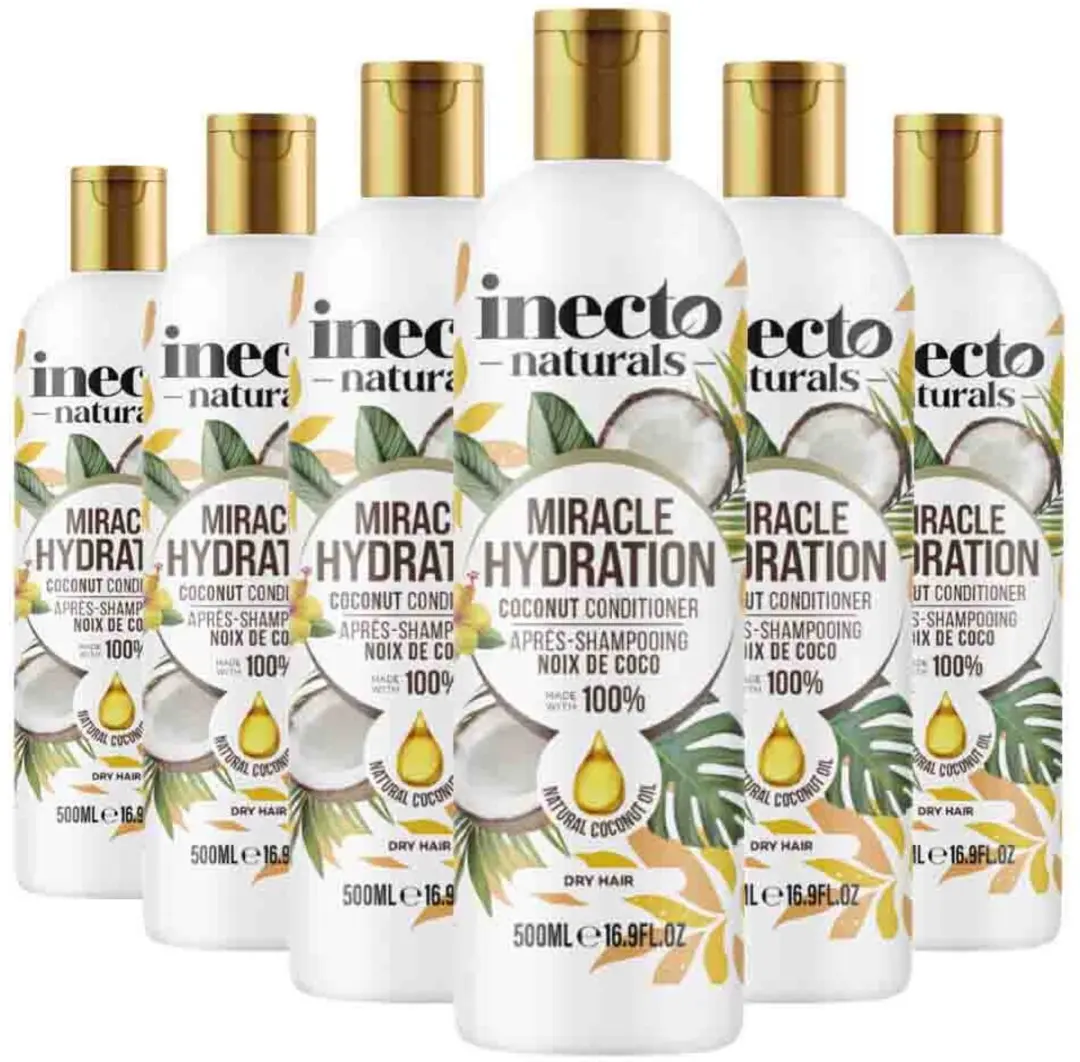 Inecto Naturals Intense Hydration Coconut Conditioner 6x500ml