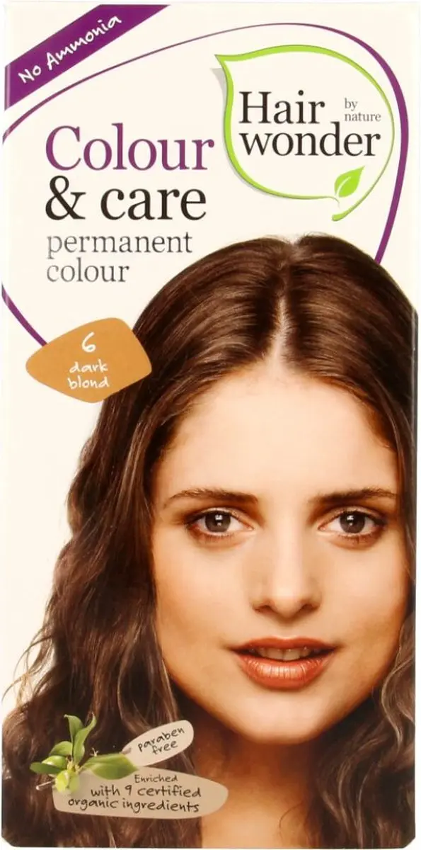 Hairwonder Colour & Care 6 Donker Blond Haarverf