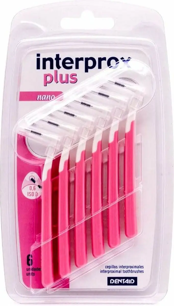 Interprox Plus Nano Flosdraad 19mm - 6 Stuks
