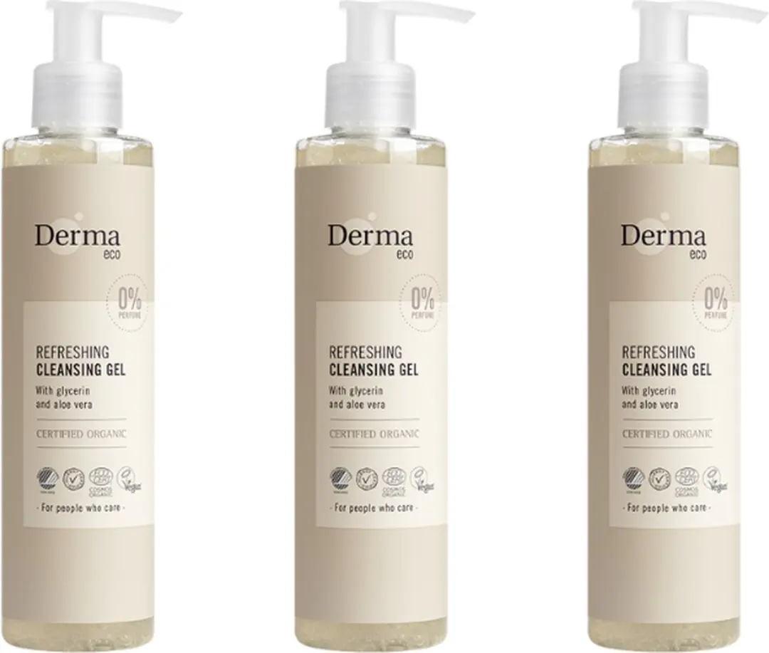 Derma Eco Gezichtsreiniger & Make-up Remover Gel 200ml