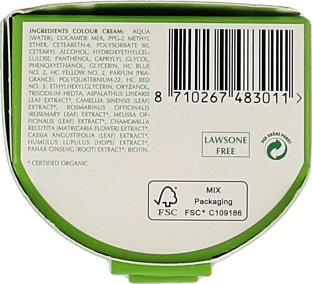 Hennaplus Kleurcrème Hazelnoot 6.35 - 60ml