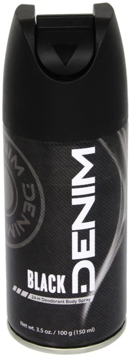 Denim Black Aftershave & Deodorant Spray - 2x100ml