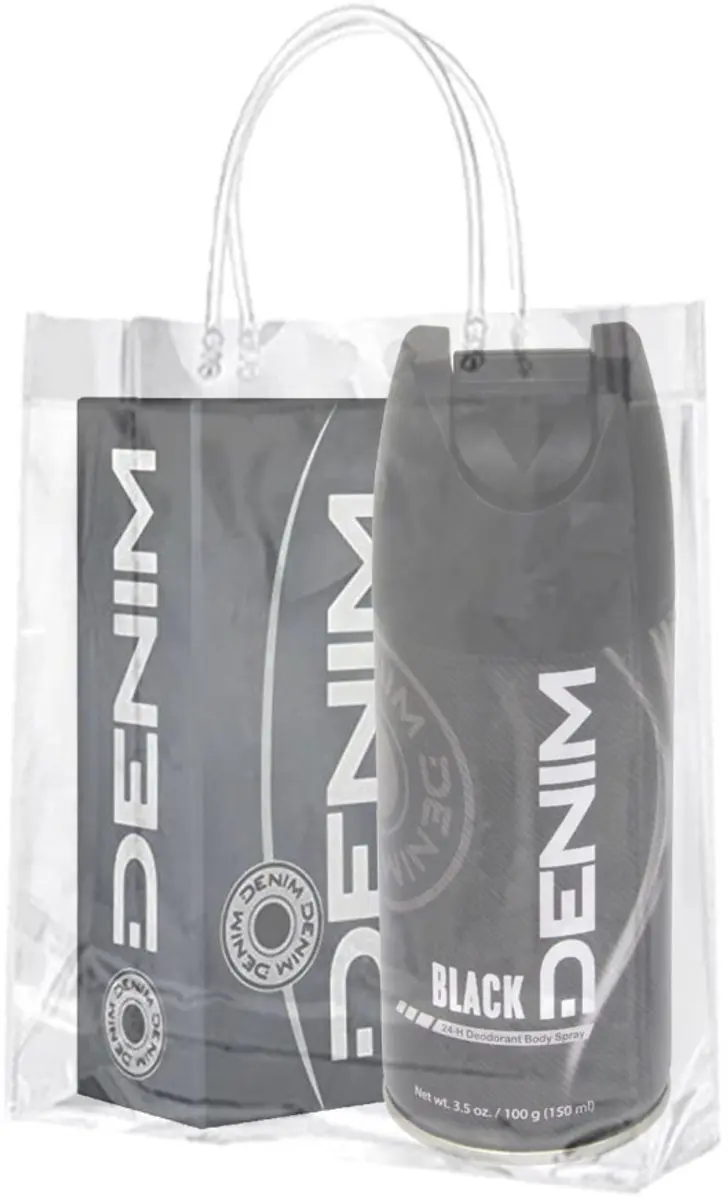 Denim Black Aftershave & Deodorant Spray - 2x100ml