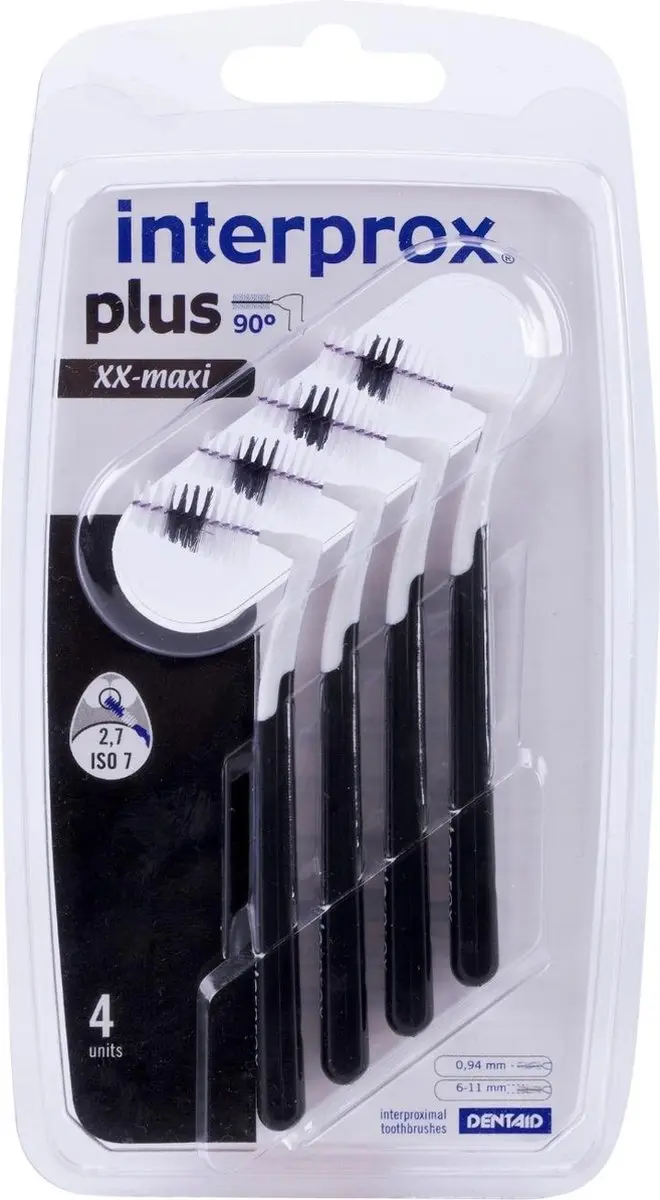 Interprox Plus XX Maxi Conical Ragers 2,9mm - 4 Stuks