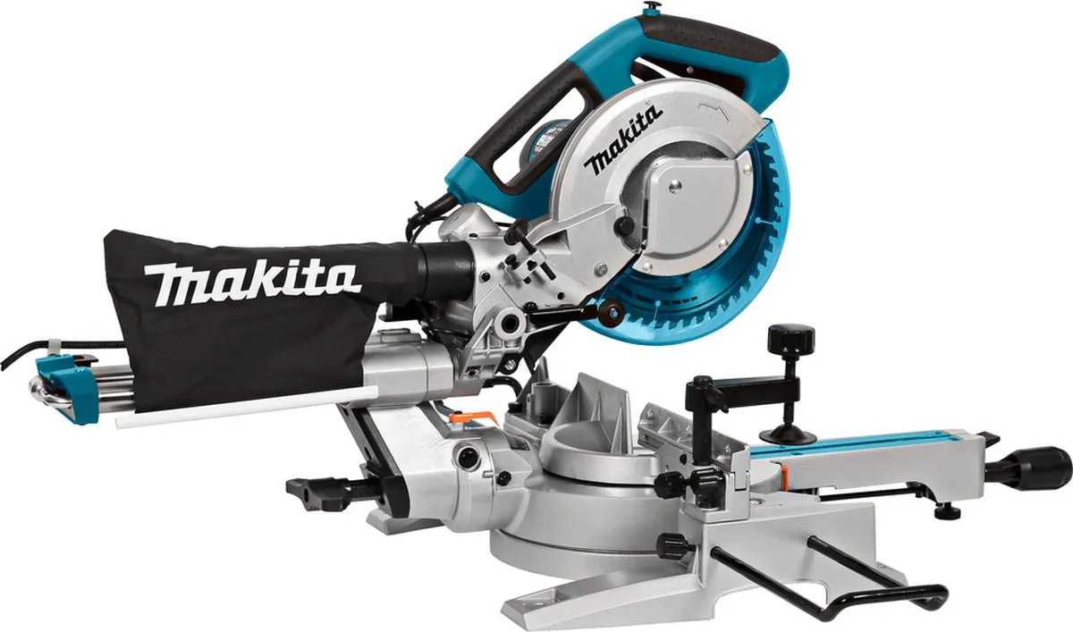 Makita LS0815FLNX Radiaal Afkortzaag 216mm 1400W - Met Onderstel - afbeelding 6 van 6