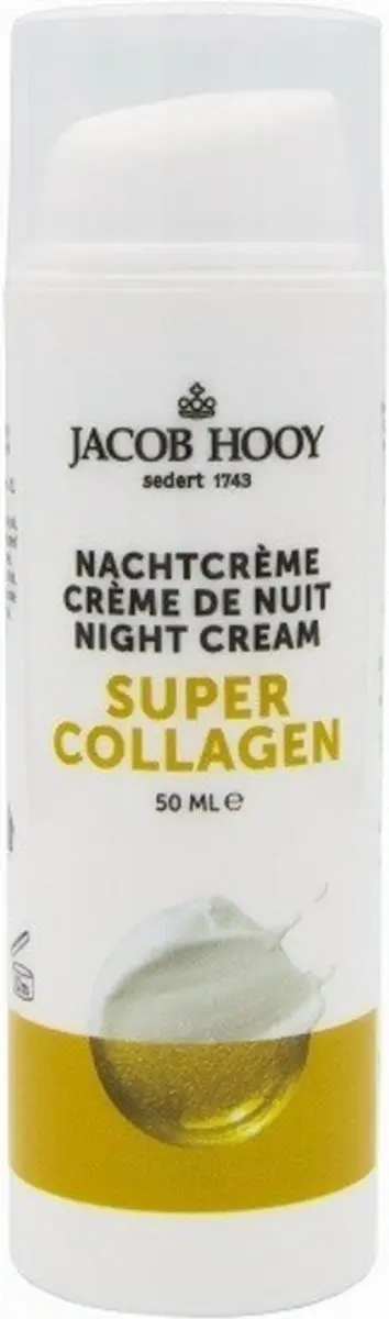 Jacob Hooy Collageen Nachtcrème 50ml