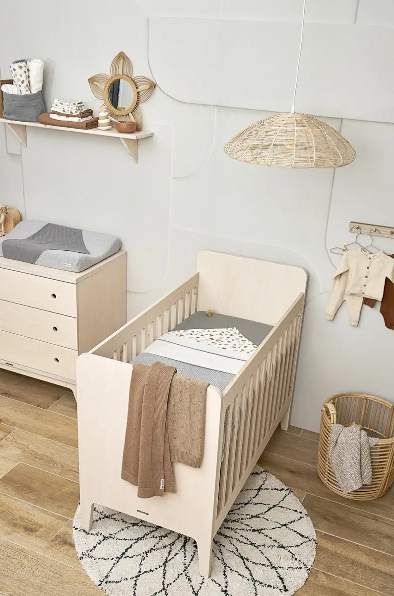 Meyco Baby Uni Hoeslaken Ledikant - 60x120cm - Grijs