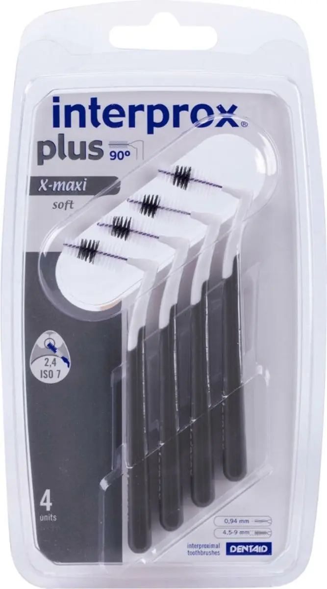 Interprox Ragers Plus X-Maxi Grijs 2,6mm - 24 Stuks - afbeelding 6 van 6