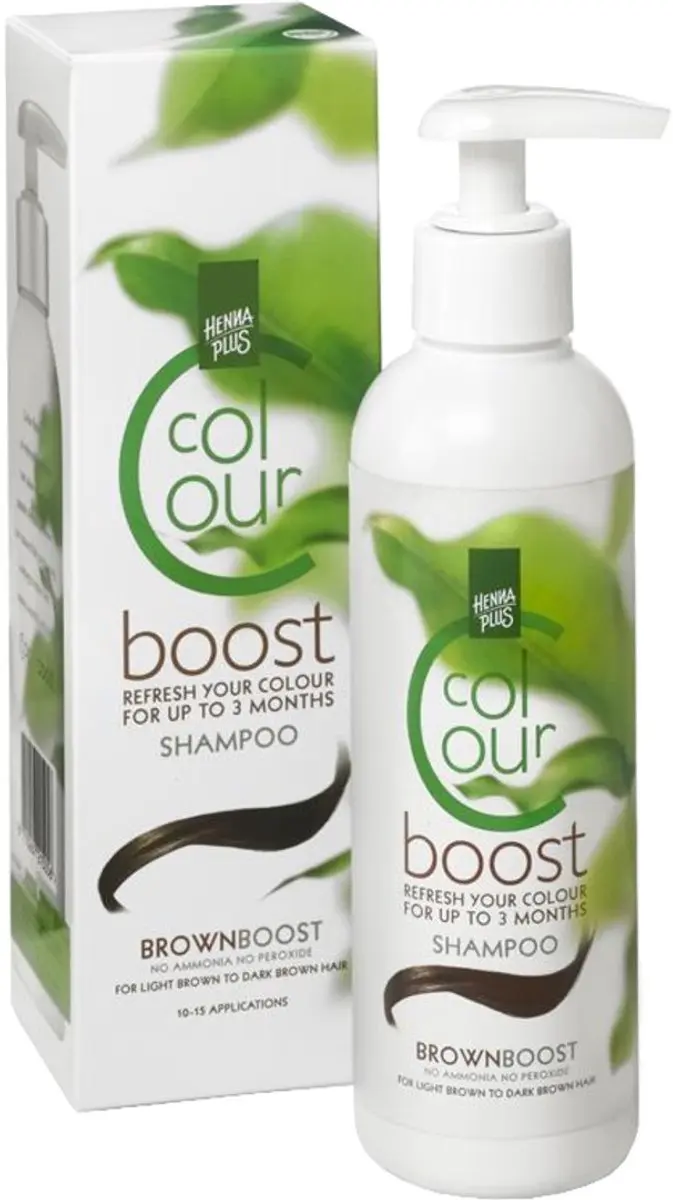 Hennaplus Colour Boost Bruin 200ml