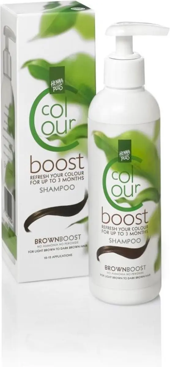 Hennaplus Colour Boost Bruin 200ml