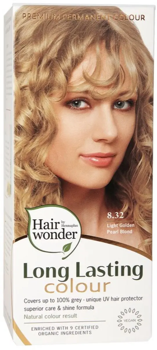 Hairwonder Long Lasting Colour Licht Golden Peach Blond 8.32
