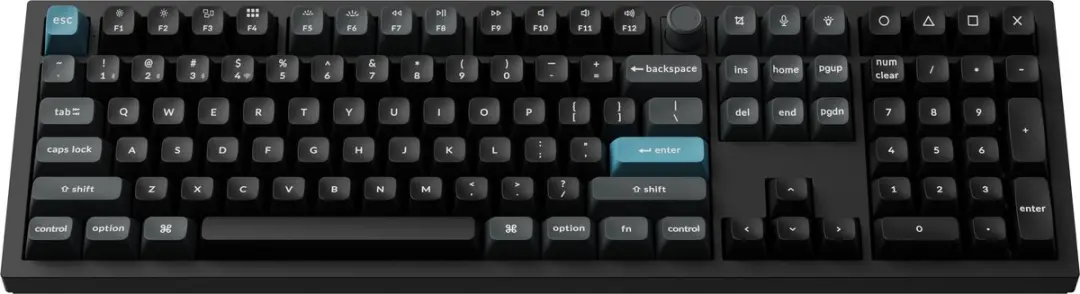 Keychron Q6 Ultra Q6U-M1 Mechanisch Toetsenbord - Rode Switch - Zwart
